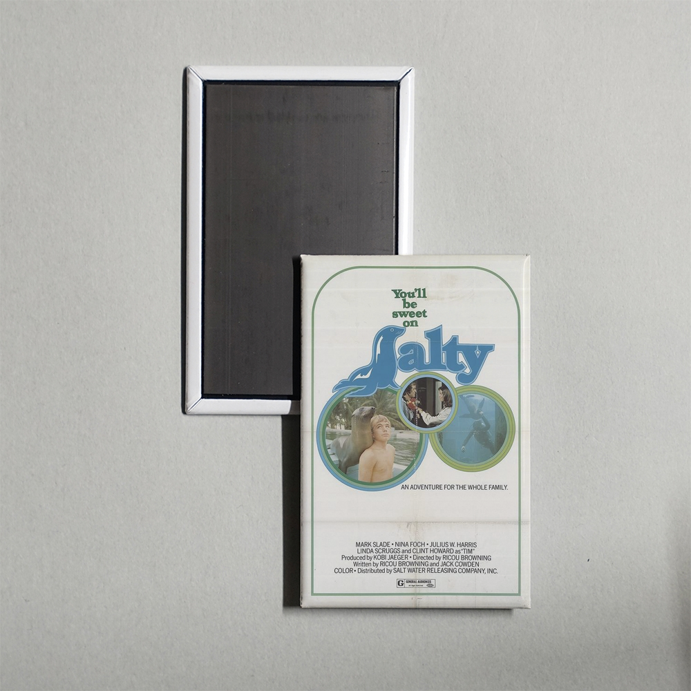 Salty Mini Movie Fridge Magnet