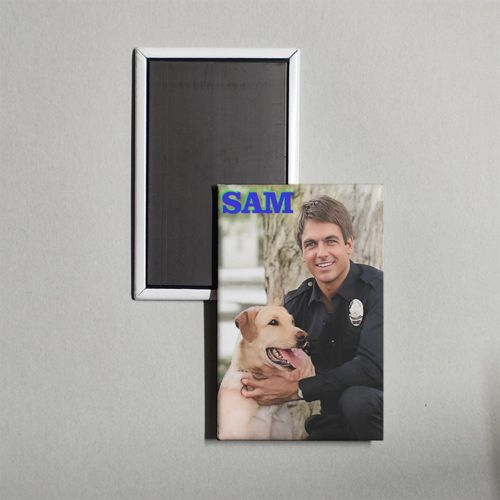Sam TV Show Fridge Magnet