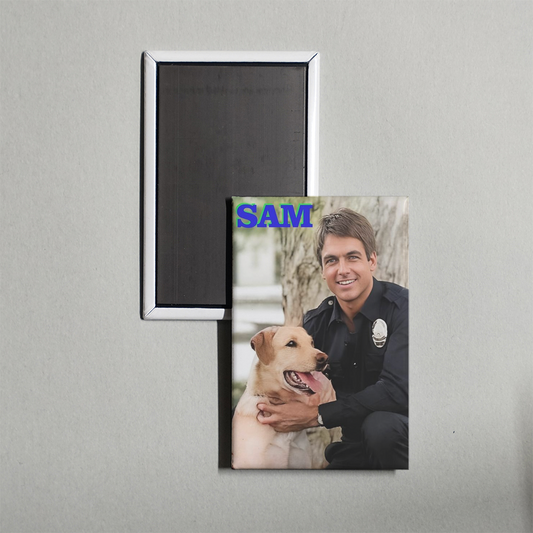 Sam TV Show Fridge Magnet