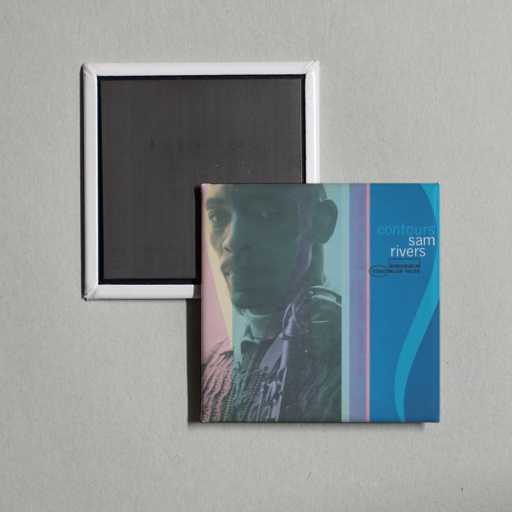 Sam Rivers - Contours Album Cover Fridge Magnet