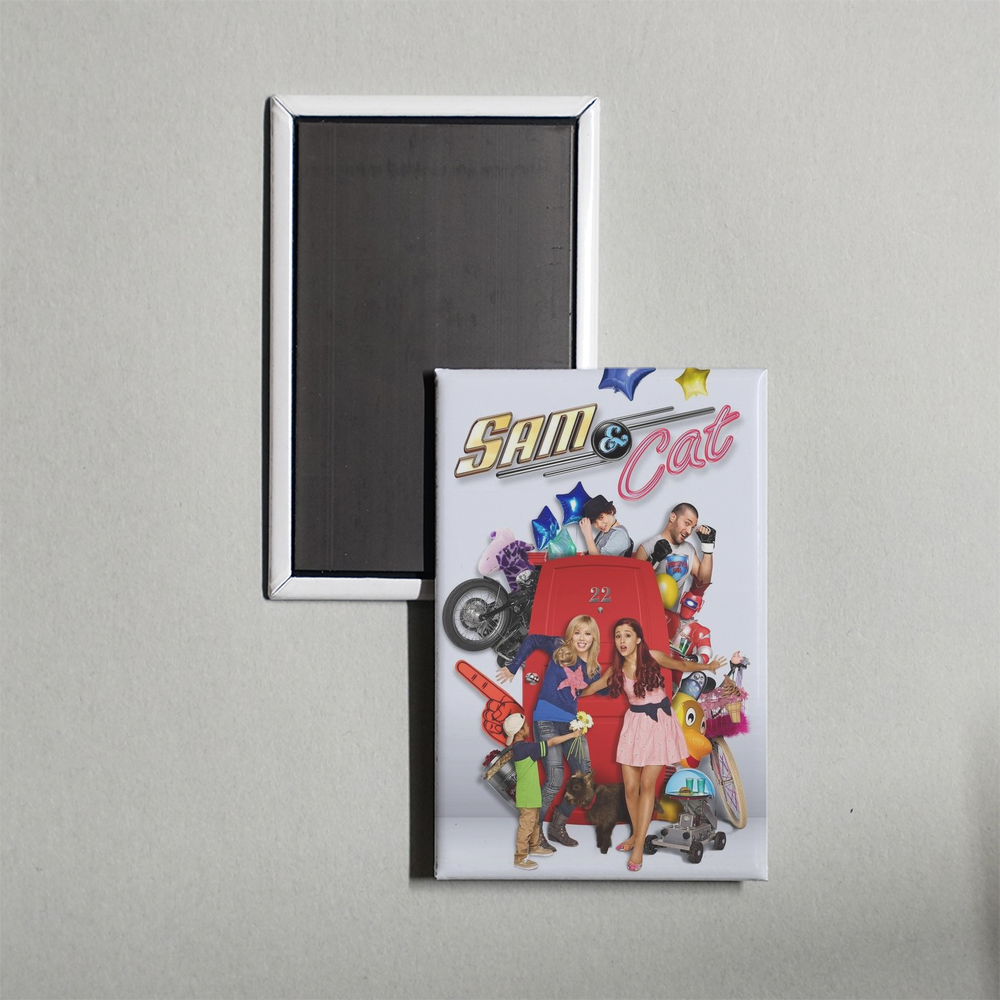 Sam & Cat TV Show Fridge Magnet