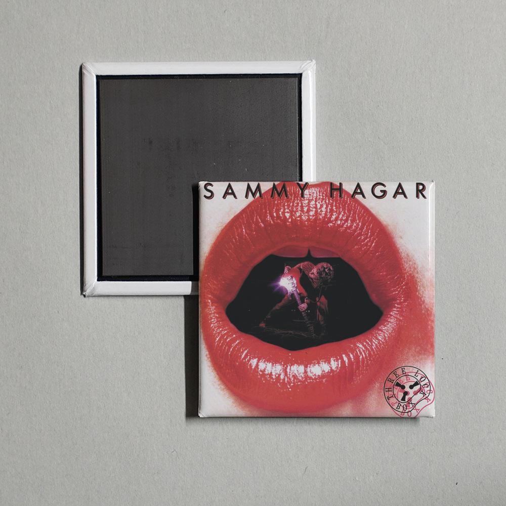 Sammy Hagar - Three Lock Box Album Cover Fridge Magnet