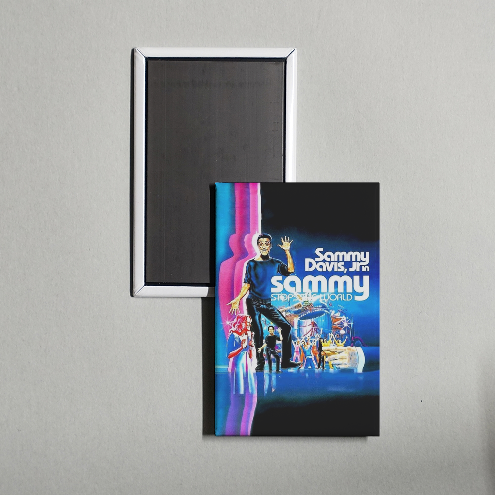 Sammy Stops the World Mini Movie Fridge Magnet