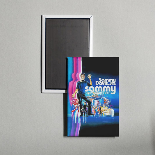 Sammy Stops the World Mini Movie Fridge Magnet