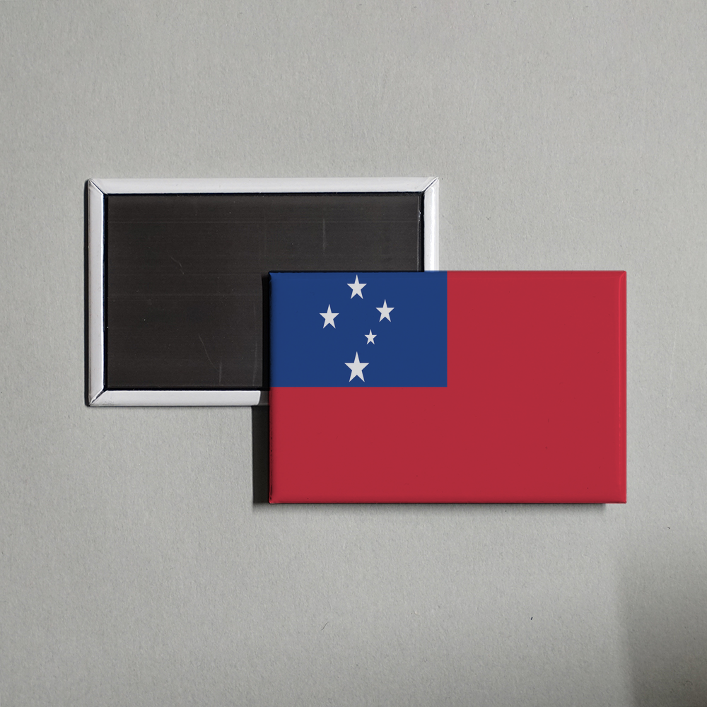 Samoa Flag Fridge Magnet