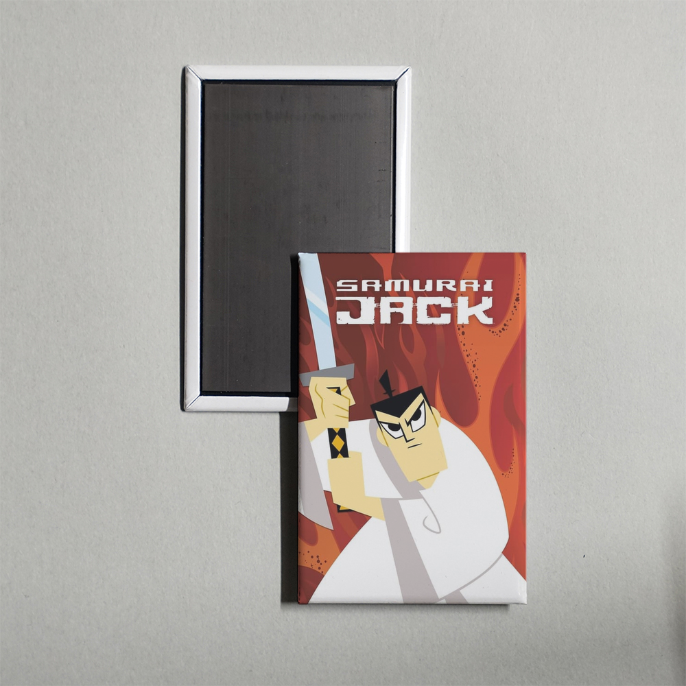 Samurai Jack TV Show Fridge Magnet