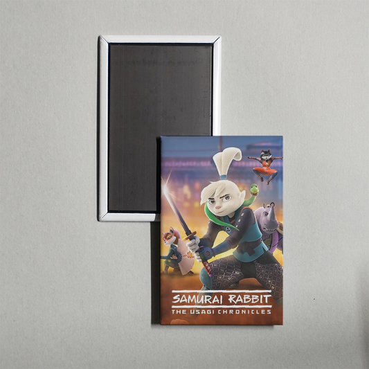 Samurai Rabbit The Usagi Chronicles TV Show Fridge Magnet