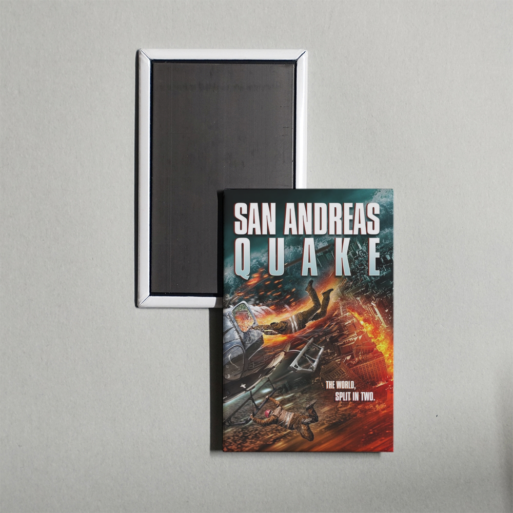San Andreas Quake Mini Movie Fridge Magnet