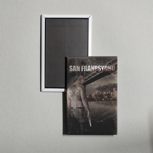 San Franpsycho Mini Movie Fridge Magnet