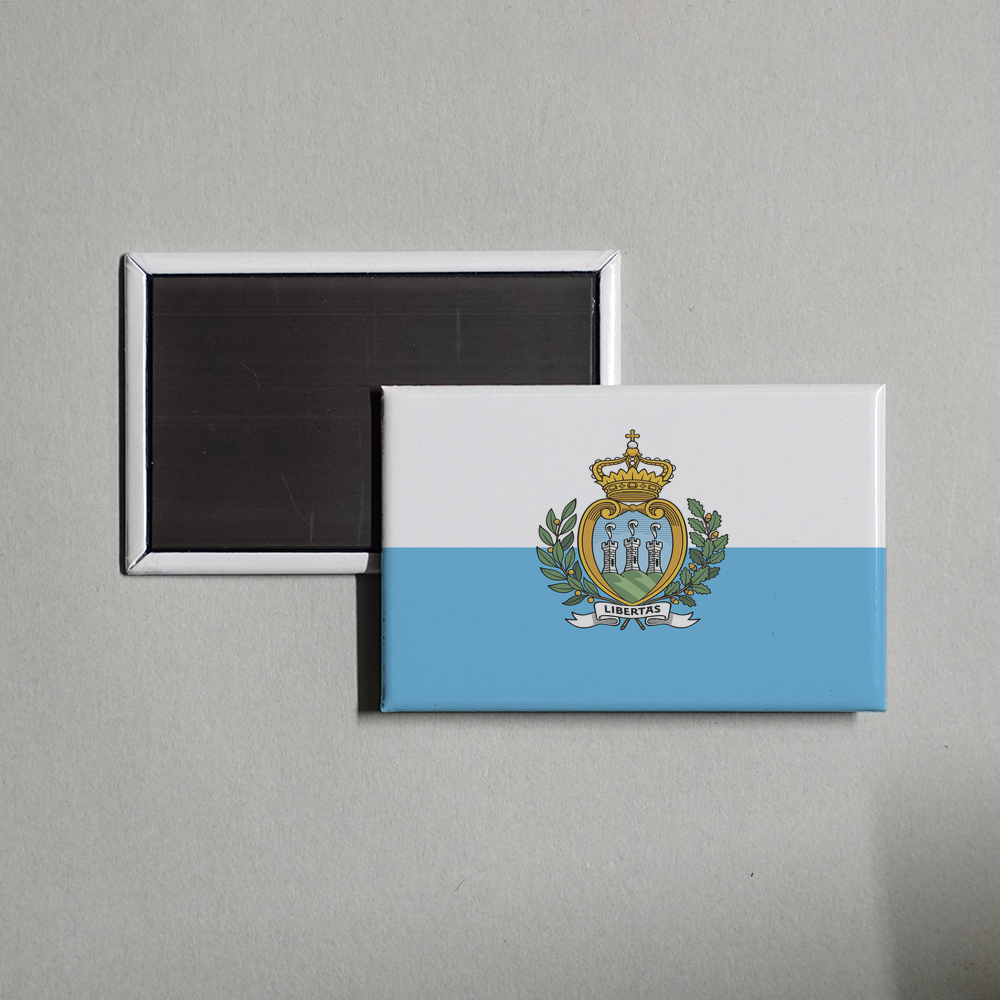 San Marino Flag Fridge Magnet