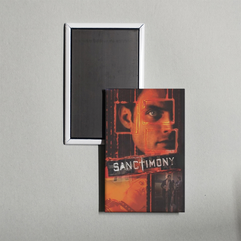 Sanctimony Mini Movie Fridge Magnet