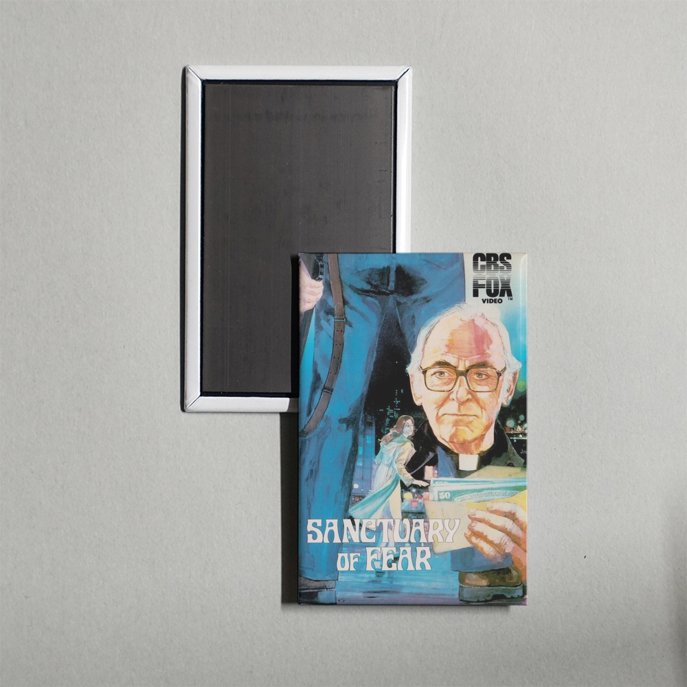 Sanctuary of Fear Mini Movie Fridge Magnet