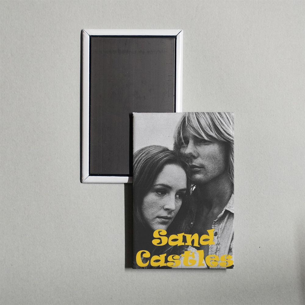 Sand Castles Mini Movie Fridge Magnet