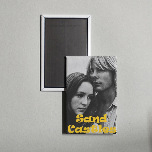 Sand Castles Mini Movie Fridge Magnet