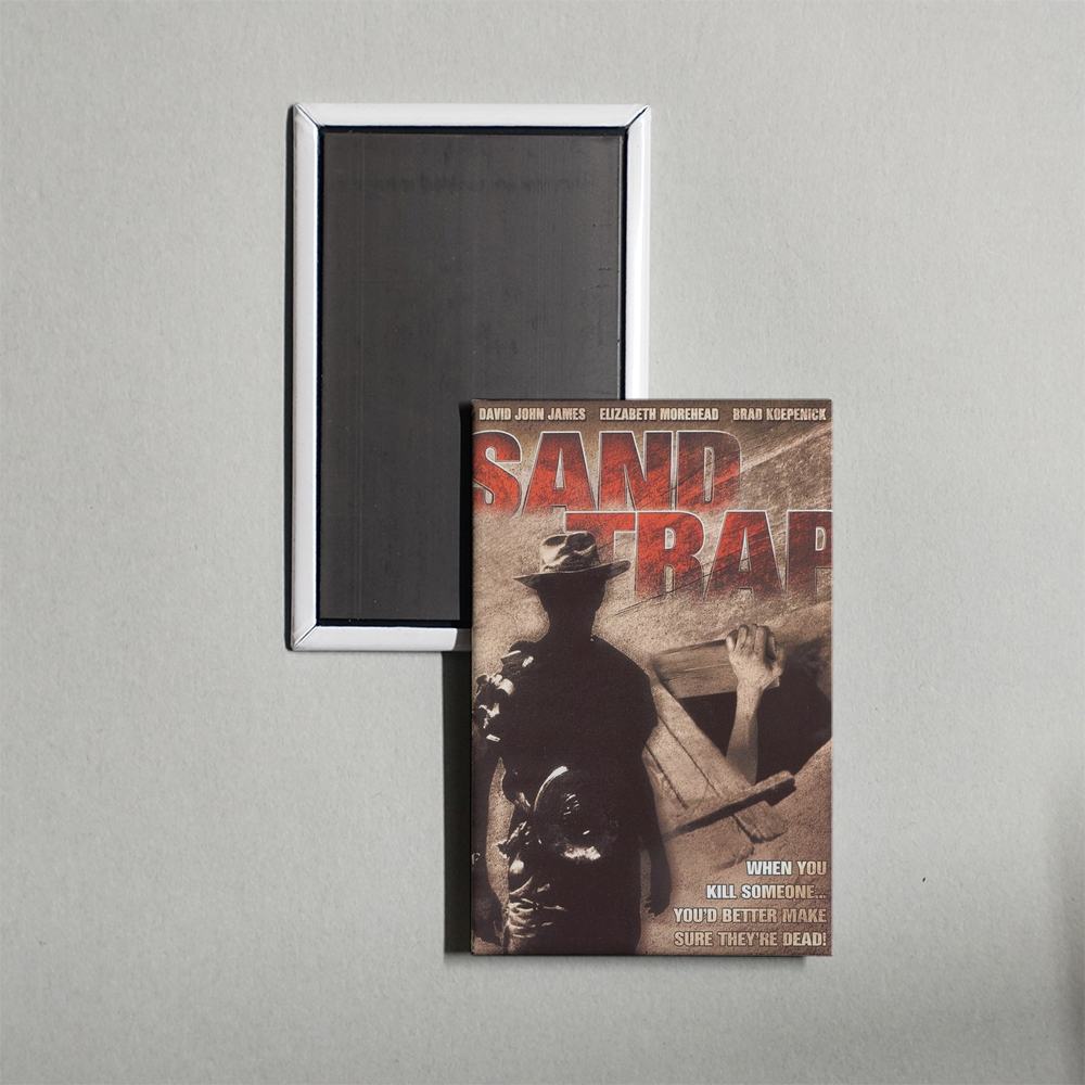Sand Trap Mini Movie Fridge Magnet
