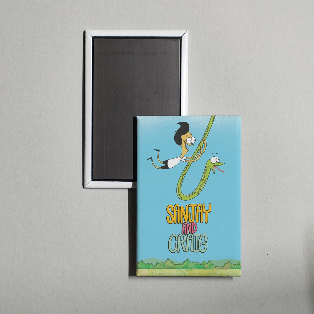 Sanjay and Craig TV Show Fridge Magnet