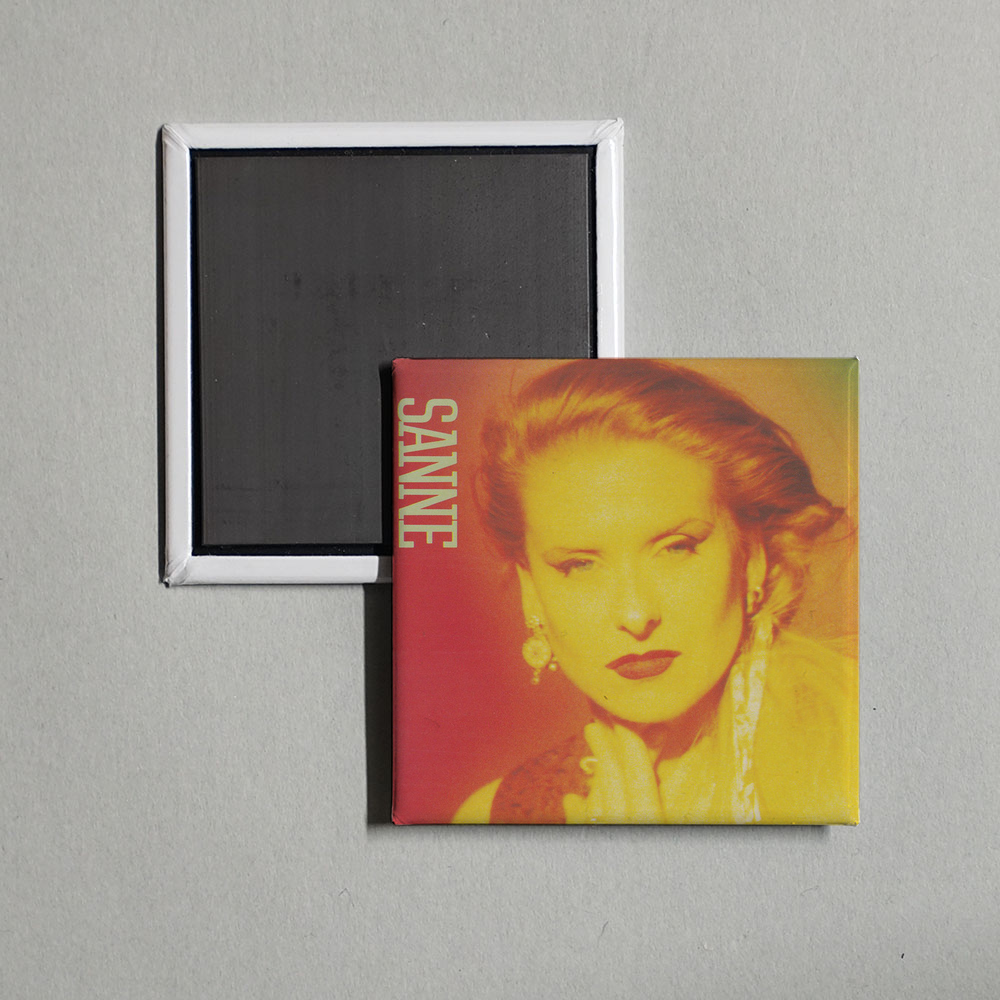 Sanne Salomonsen - Sanne Album Cover Fridge Magnet