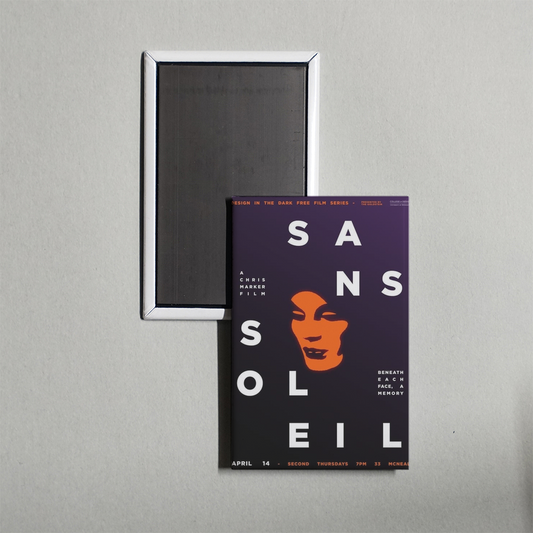 Sans Soleil Mini Movie Fridge Magnet