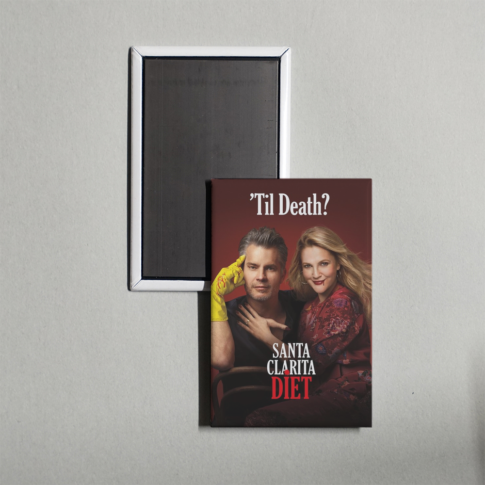 Santa Clarita Diet TV Show Fridge Magnet