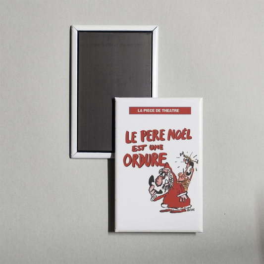Santa Claus Is a Stinker Mini Movie Fridge Magnet