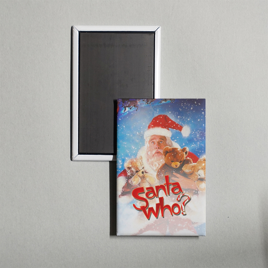 Santa Who Mini Movie Fridge Magnet