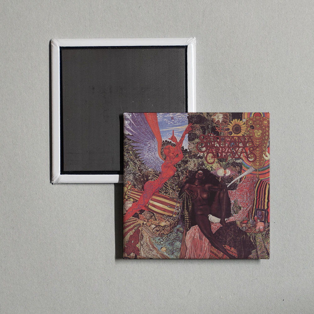 Santana - Abraxas Album Cover Fridge Magnet