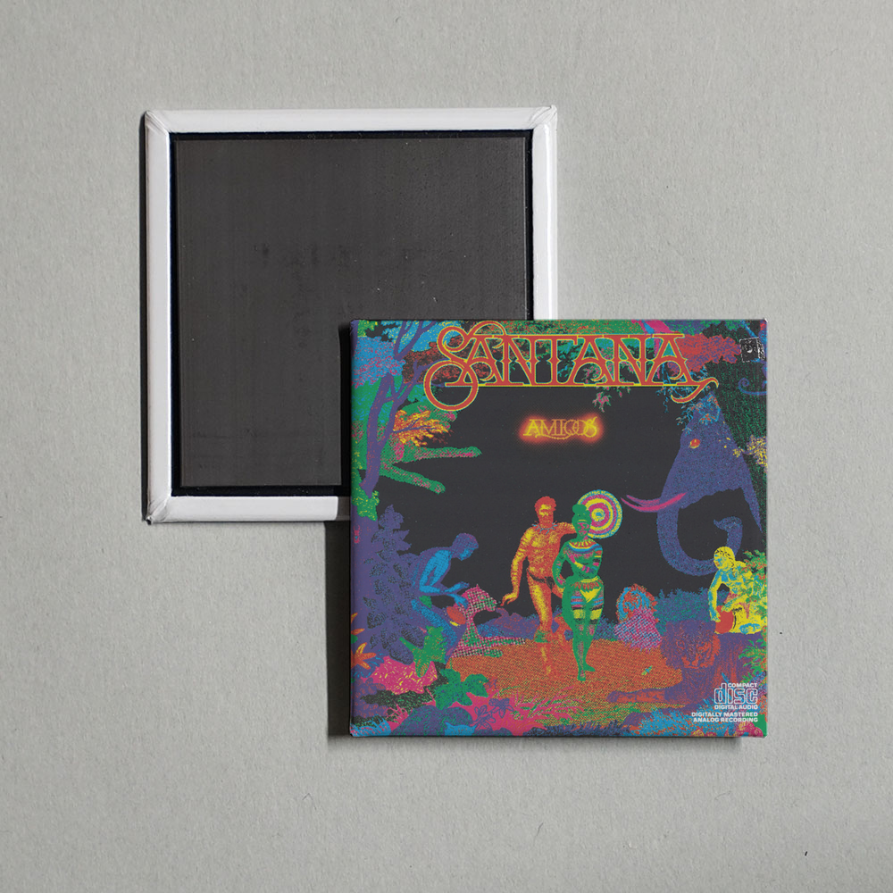 Santana - Amigos Album Cover Fridge Magnet