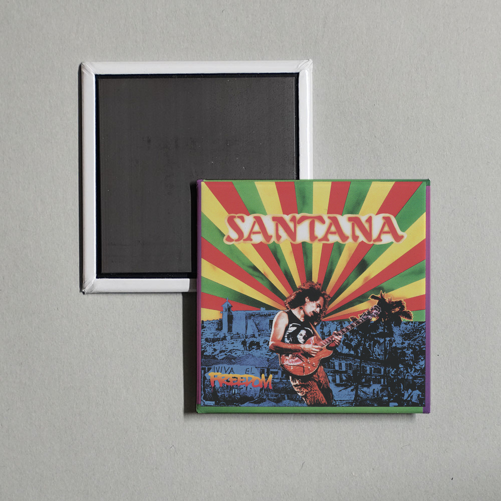 Santana - Freedom Album Cover Fridge Magnet