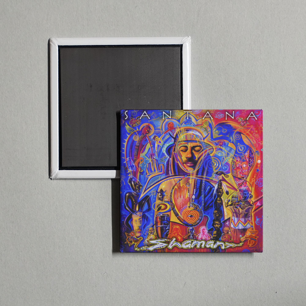 Santana - Shaman Album Cover Fridge Magnet