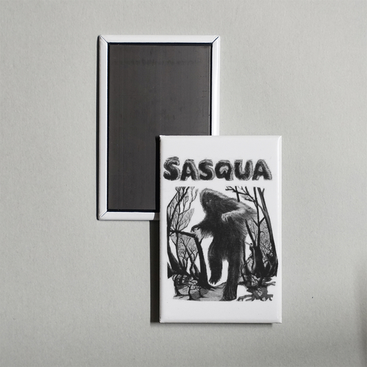 Sasqua Mini Movie Fridge Magnet