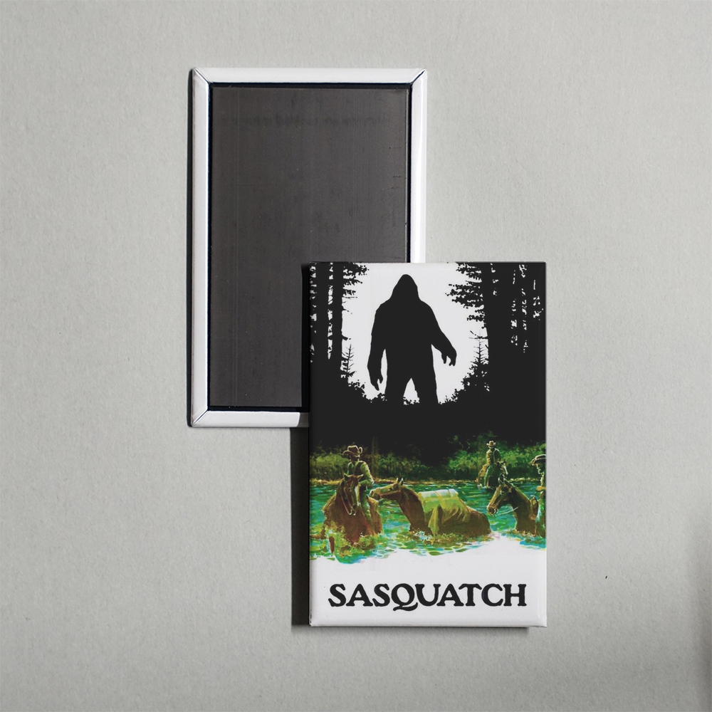 Sasquatch, the Legend of Bigfoot Mini Movie Fridge Magnet