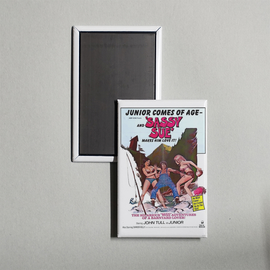 Sassy Sue Mini Movie Fridge Magnet