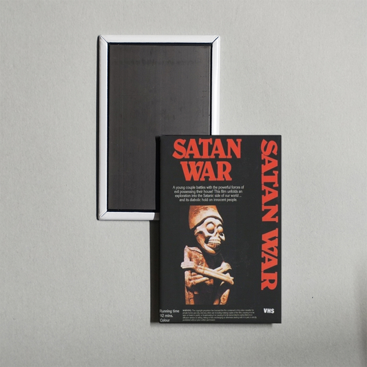 Satan War Mini Movie Fridge Magnet