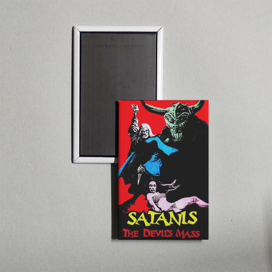 Satanis The Devil's Mass Mini Movie Fridge Magnet