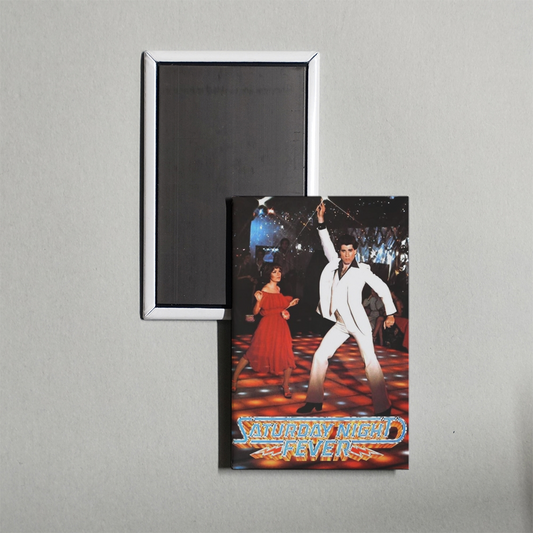 Saturday Night Fever Mini Movie Fridge Magnet