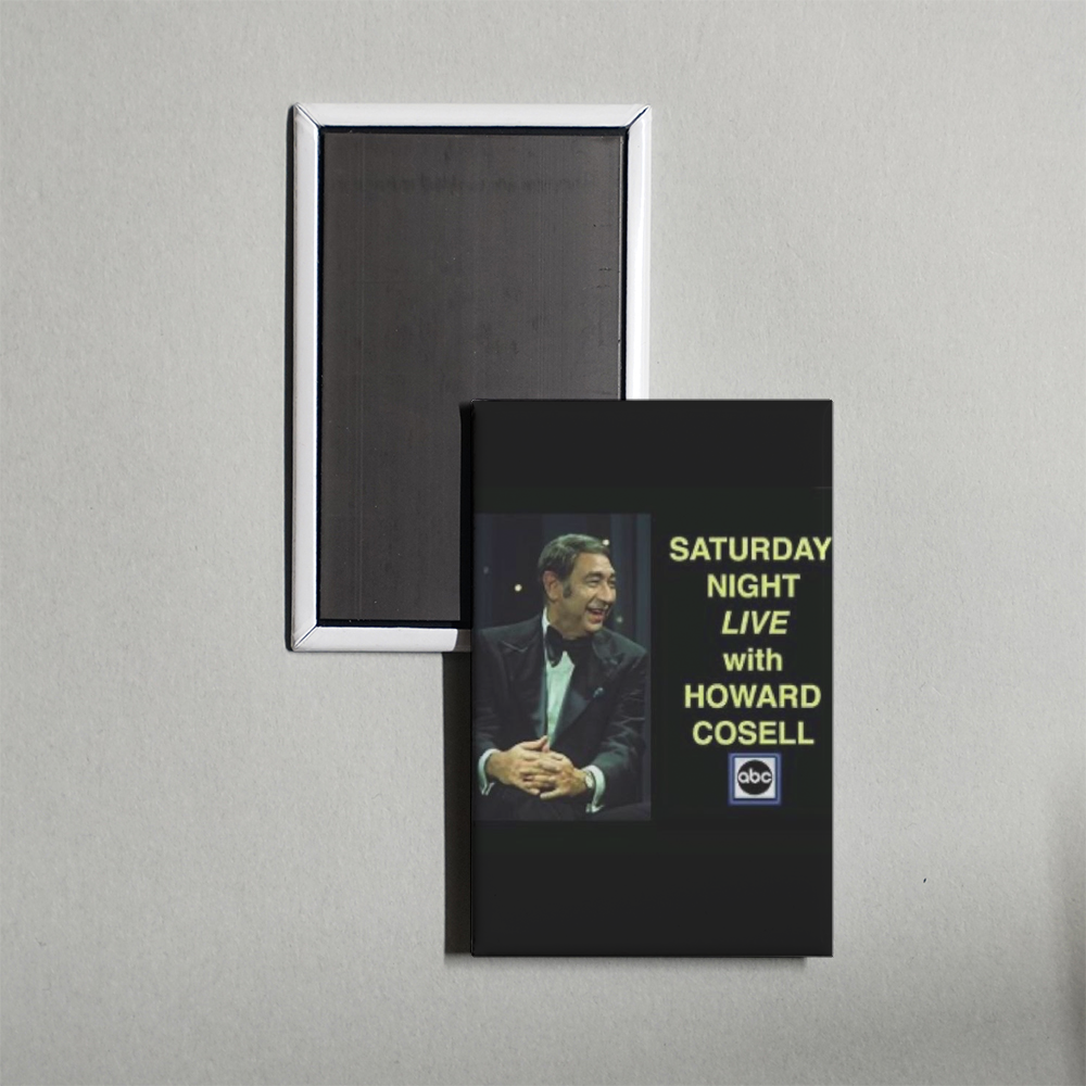 Saturday Night Live with Howard Cosell TV Show Fridge Magnet