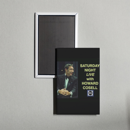 Saturday Night Live with Howard Cosell TV Show Fridge Magnet