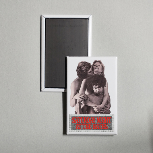 Saturday Night at the Baths Mini Movie Fridge Magnet