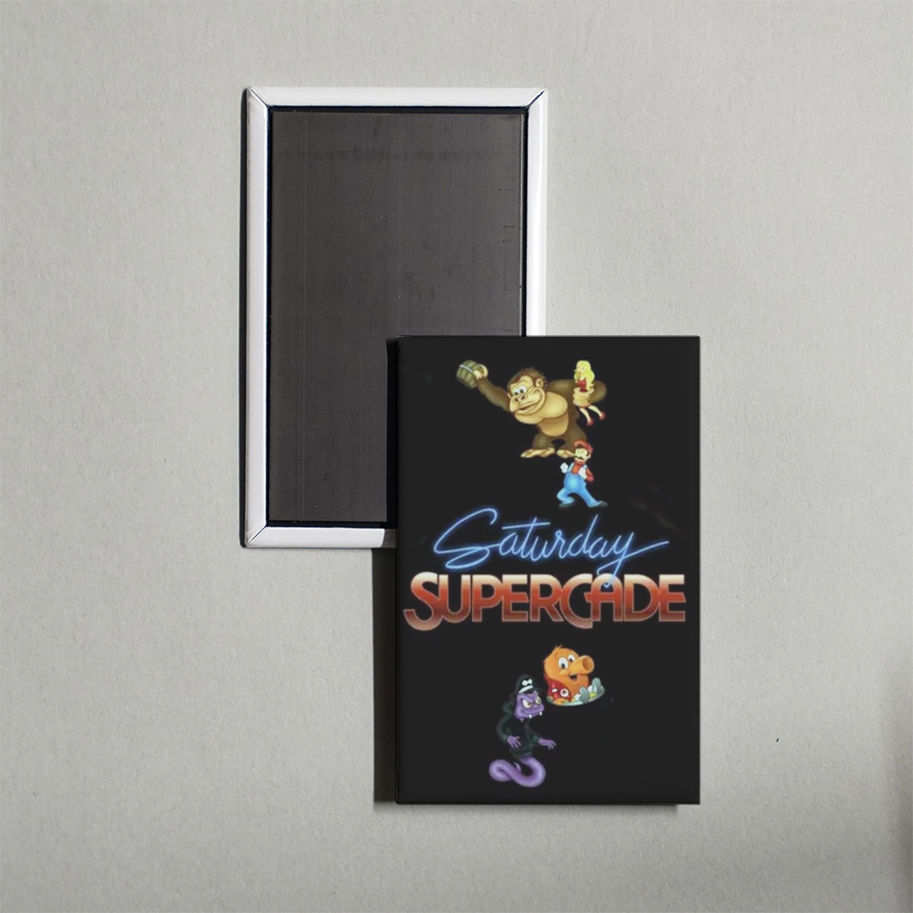 Saturday Supercade TV Show Fridge Magnet
