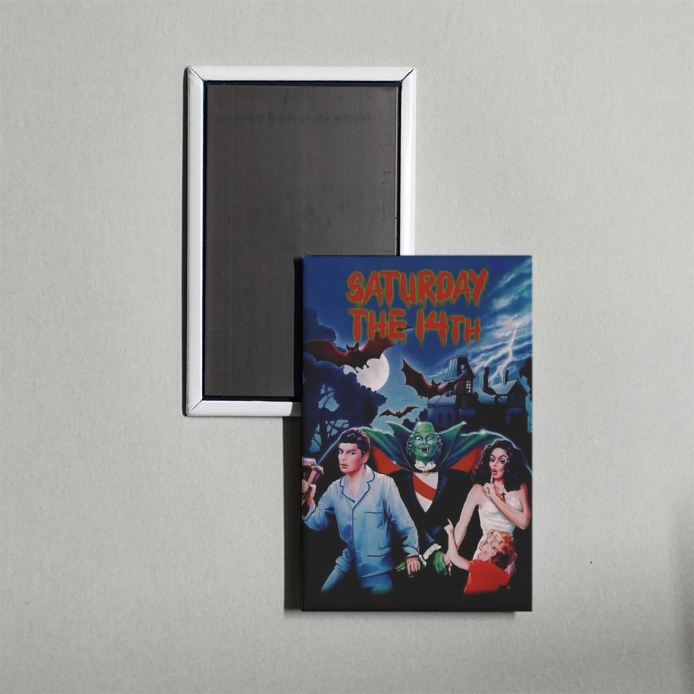 Saturday the 14th Mini Movie Fridge Magnet