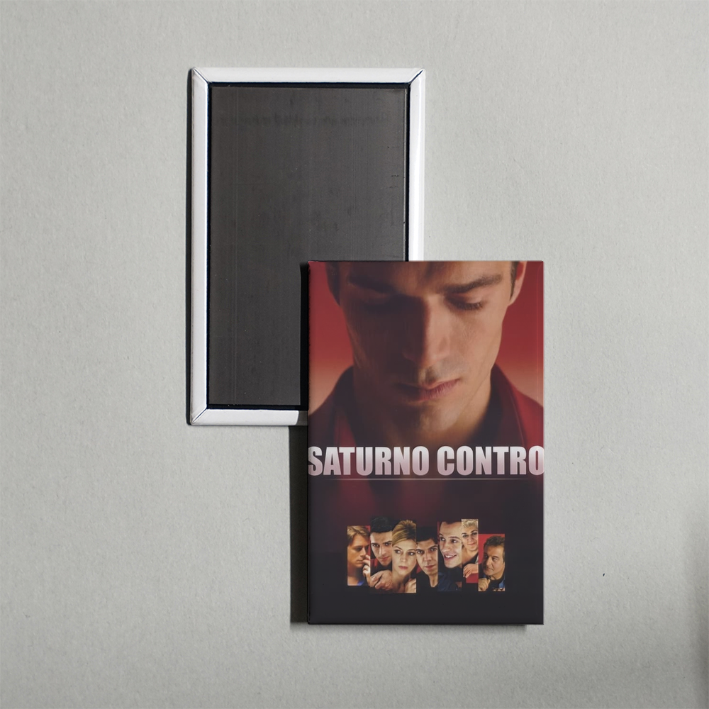 Saturn in Opposition Mini Movie Fridge Magnet