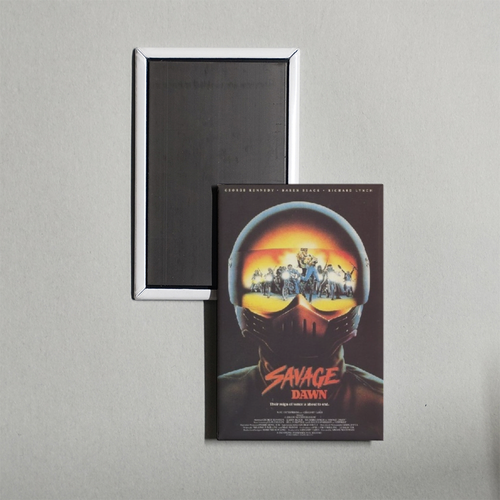 Savage Dawn Mini Movie Fridge Magnet
