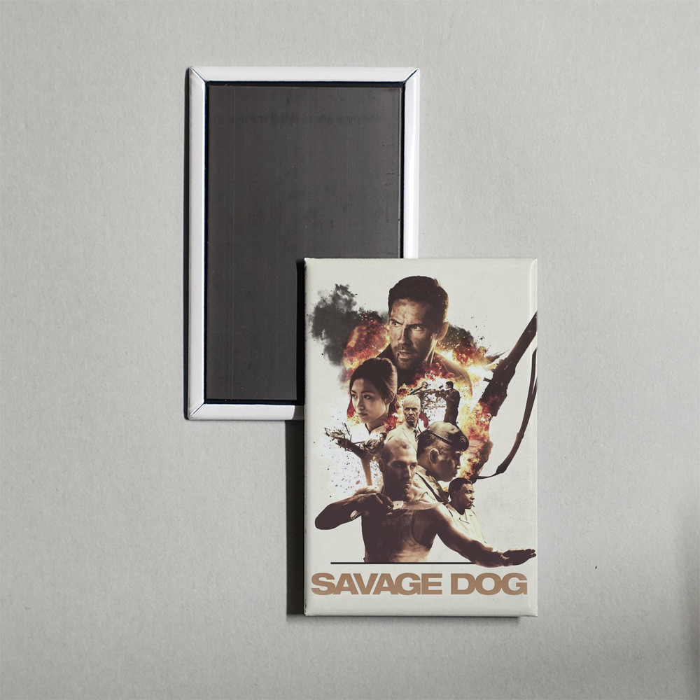 Savage Dog Mini Movie Fridge Magnet
