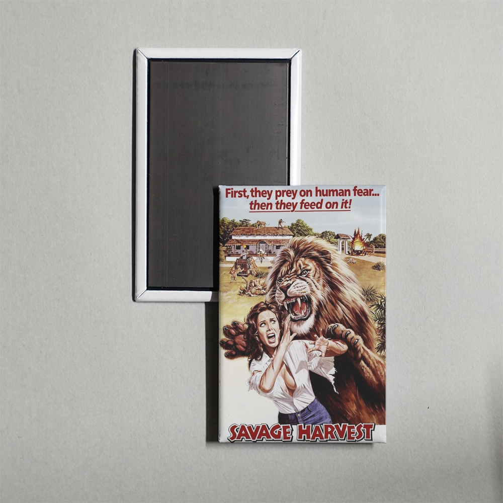 Savage Harvest Mini Movie Fridge Magnet