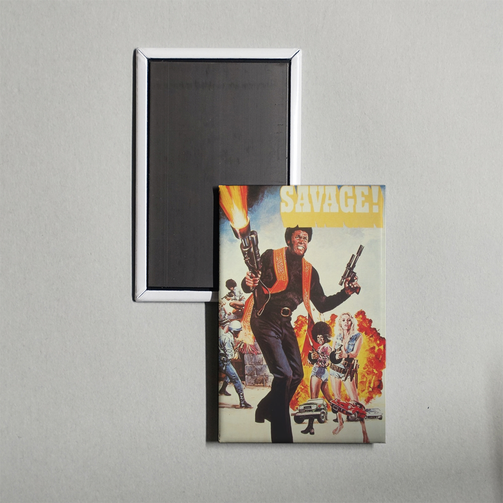 Savage! Mini Movie Fridge Magnet