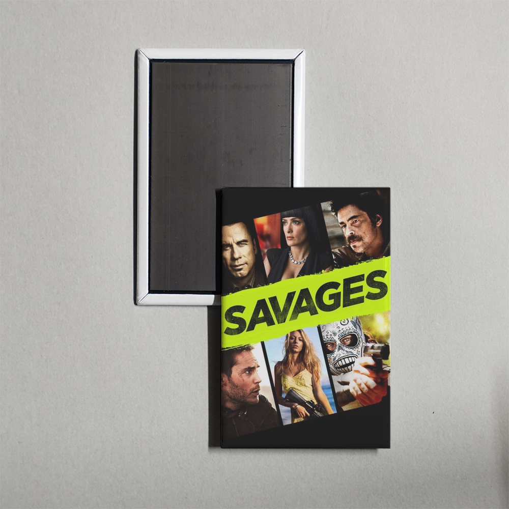 Savages Mini Movie Fridge Magnet