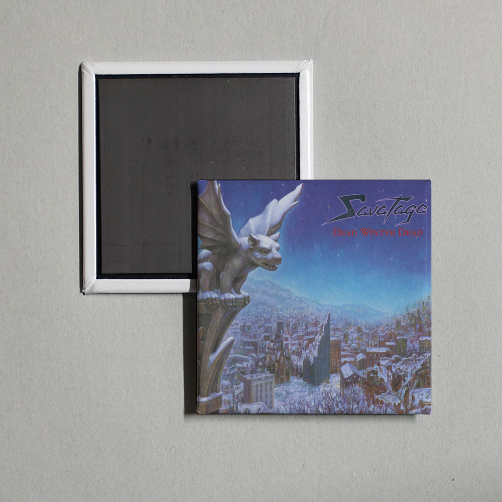 Savatage - Dead Winter Dead Album Cover Fridge Magnet