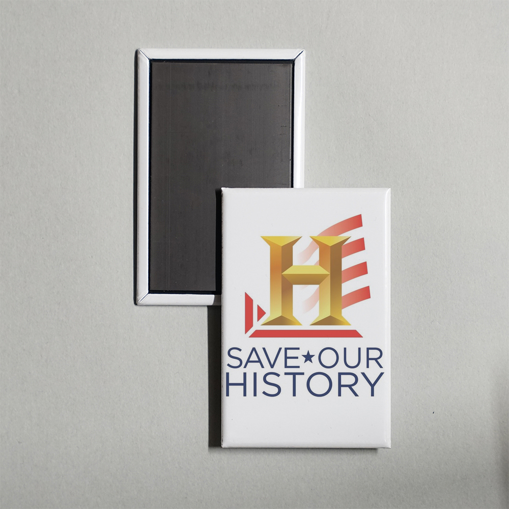 Save Our History TV Show Fridge Magnet