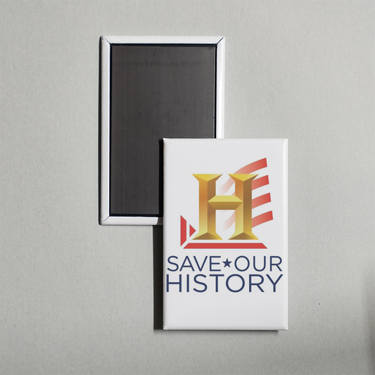 Save Our History TV Show Fridge Magnet