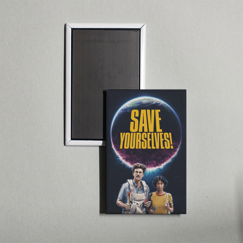 Save Yourselves! Mini Movie Fridge Magnet